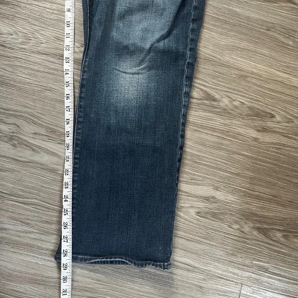 Lucky Brand 181 Relaxed Straight Jeans Mens 36x30 Dark Wash Denim Blue Pants